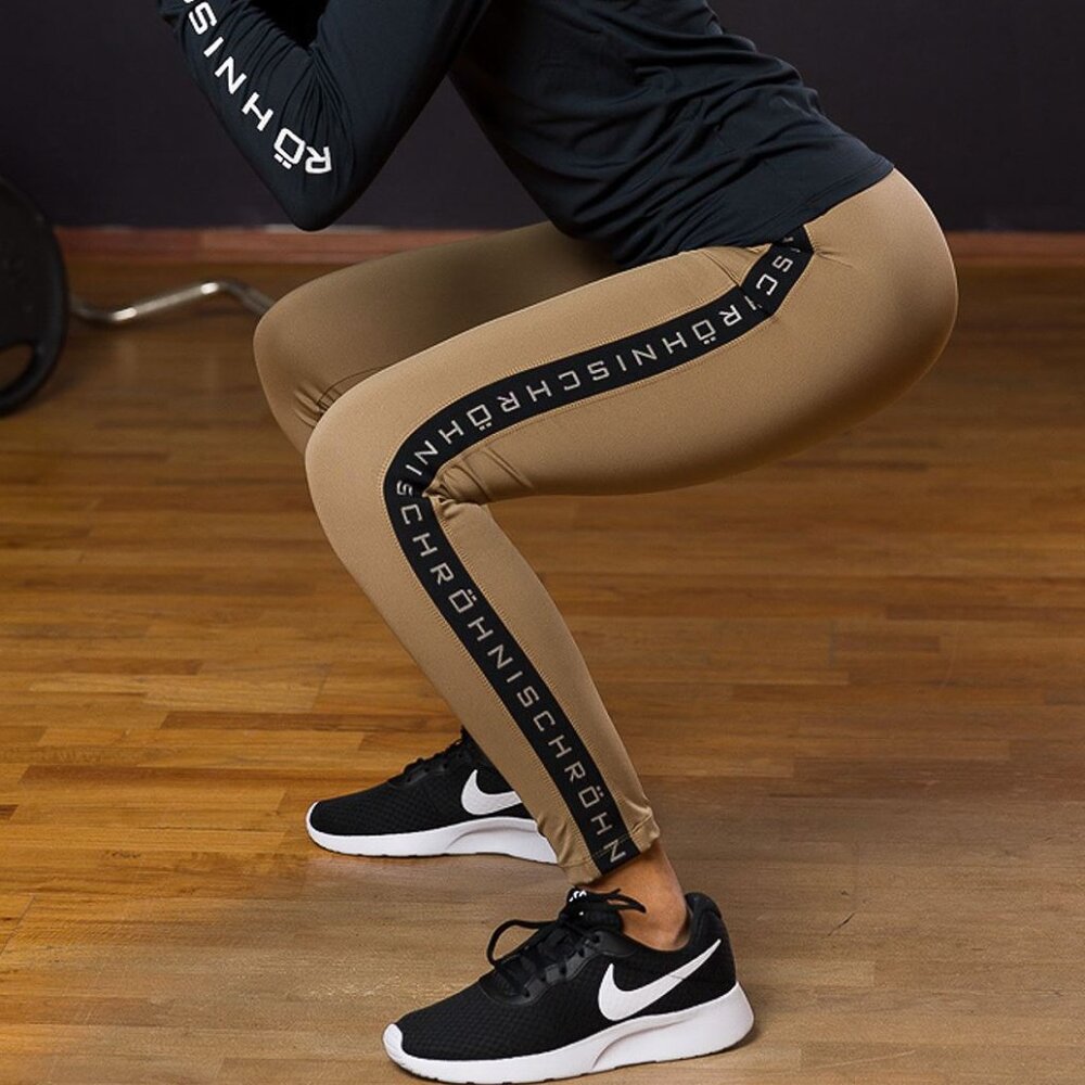High Waist Tights Leggings Röhnisch Full Length Size Small